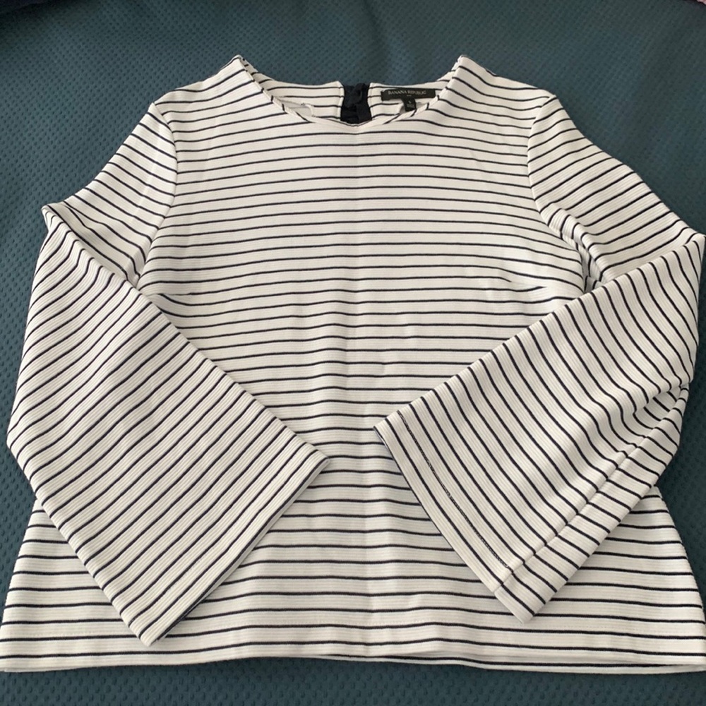 BR Factory navy striped long sleeve